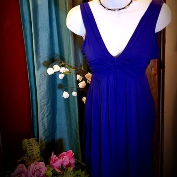 Zara Dresses & Skirts - ZARA DRESS Splendour ~ Royal Blue Appeal